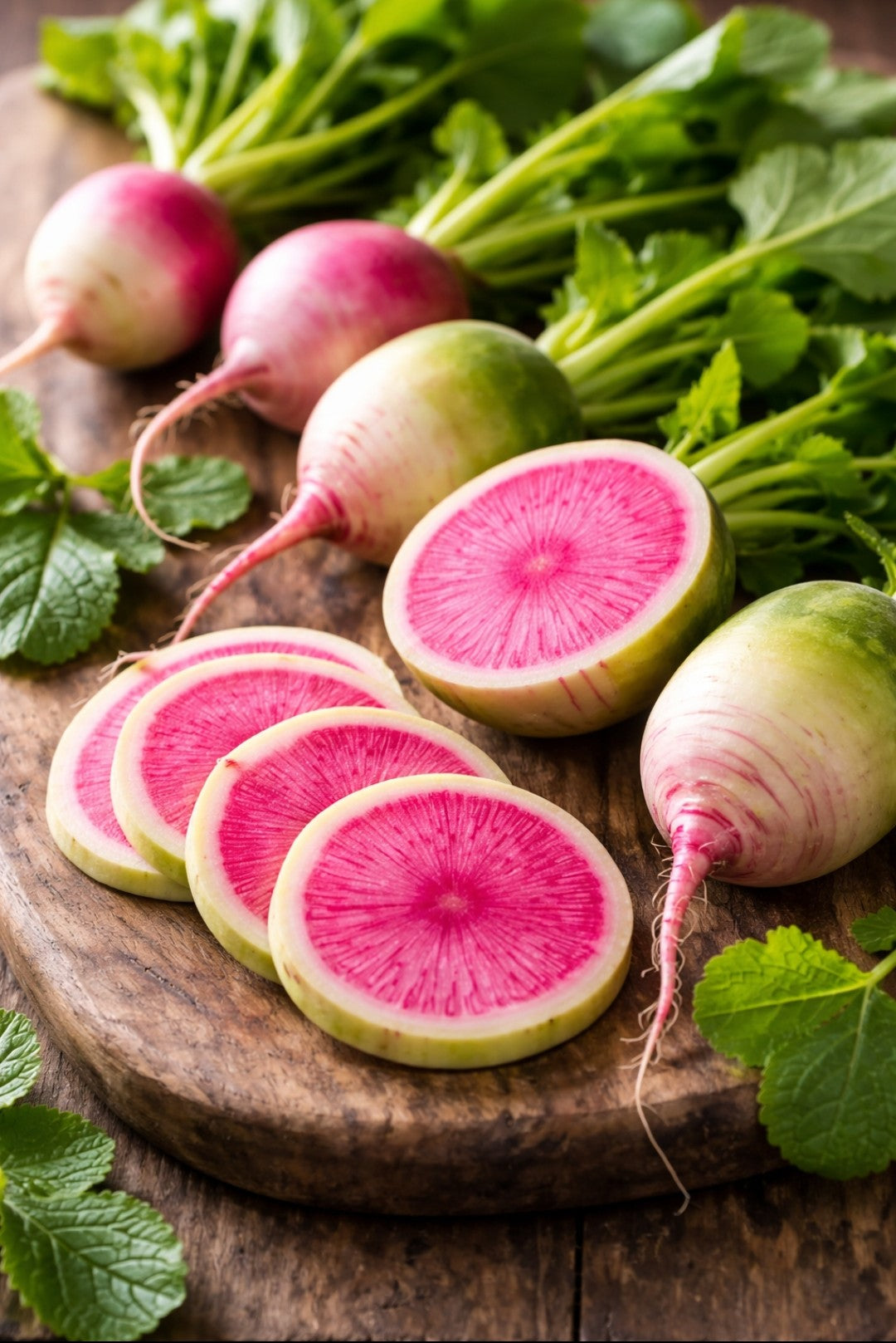 Radis melon dâeau biologique