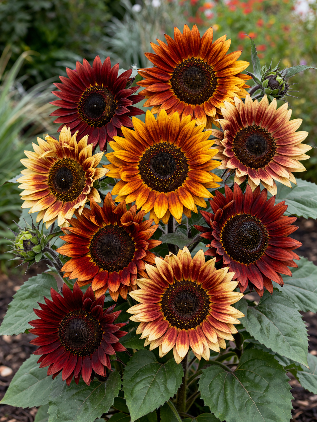 Tournesol beauté d'automne